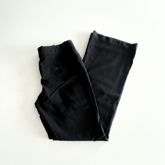 Club Monaco Women's Wool Blend Wide Leg Pants Classic Black Size 10 - Picture 1 of 9